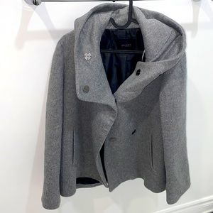 ZARA • Hooded coat